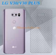 Dán lưng LG V30 vân carbon hiệu Gor