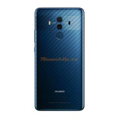 Dán lưng Huawei Mate 10 Pro vân carbon