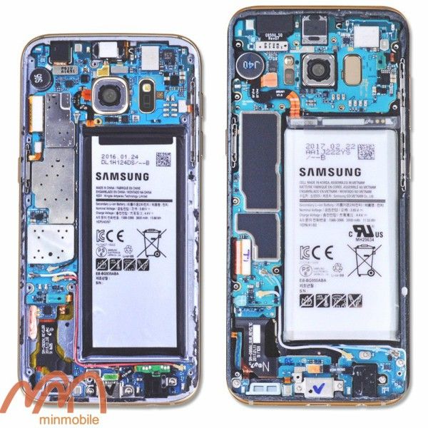 Dán Lưng Samsung S8 Lộ Chi Tiết Máy