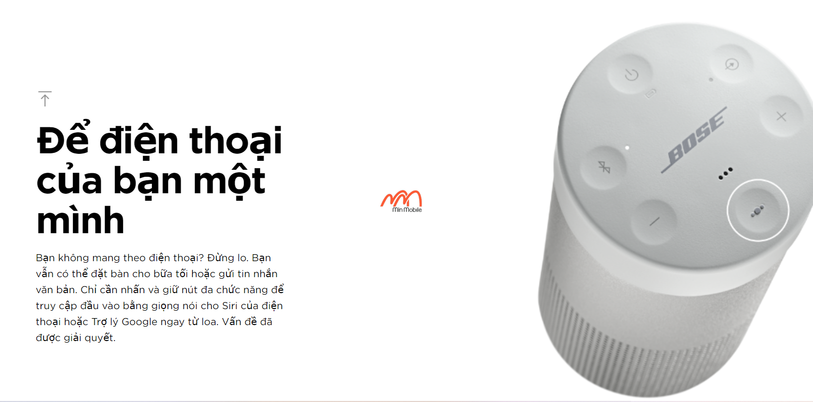 Loa Bose Soundlink Revolve II chính hãng – Min Mobile