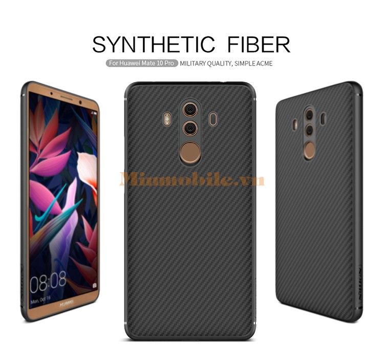 Ốp lưng Huawei Mate 10 Pro Nillkin Carbon Fiber