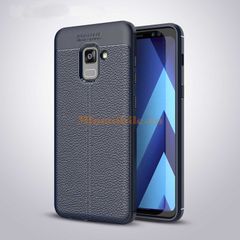 Ốp lưng Samsung A8 Plus 2018 giả da hiệu G-case