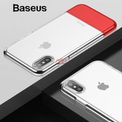 Ốp lưng iphone X Xs hiệu Baseus soft and hard case