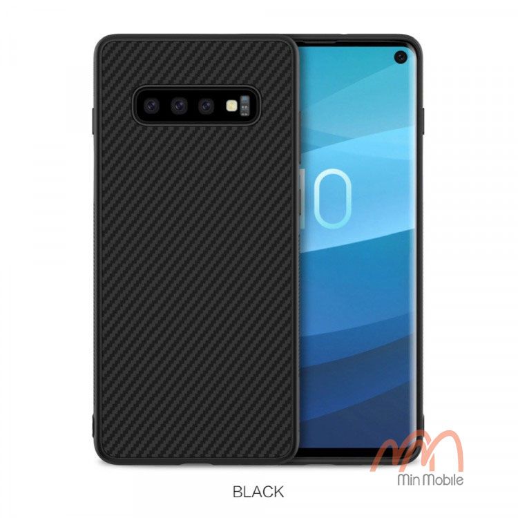 Ốp lưng Nillkin Fiber Carbon cho Samsung S10 S10 Plus – Min Mobile