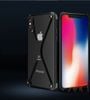 Ốp lưng viền kim loại chữ X cho iPhone X XS