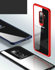 Ốp Lưng Samsung S9 Plus Trong Viền Màu Hiệu Min