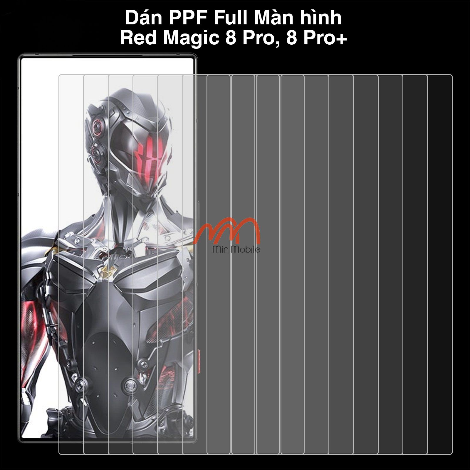 Dán PPF Full Màn Hình ZTE Nubia Red Magic 8 Pro / 8 Pro+