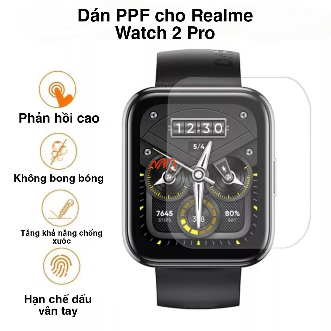 Kính Cường Lực Mềm Realme Watch 2 Pro