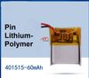 Pin Li-Po (Lithium-Polymer) 3.7V 041515-60mAh