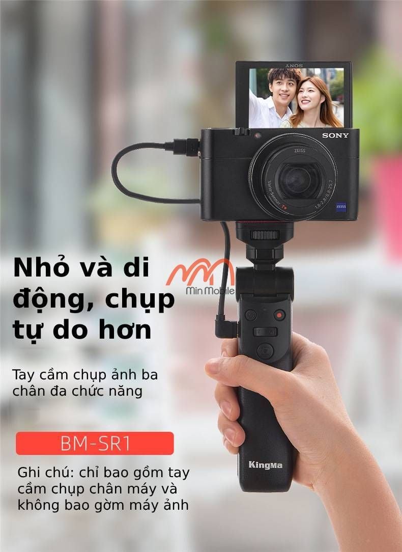 Tay Cầm Điều Khiển cho Sony ZV1/ RX100 M2 M3 M4 M5