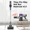 Thay Pin Máy Hút Bụi Redroad X17