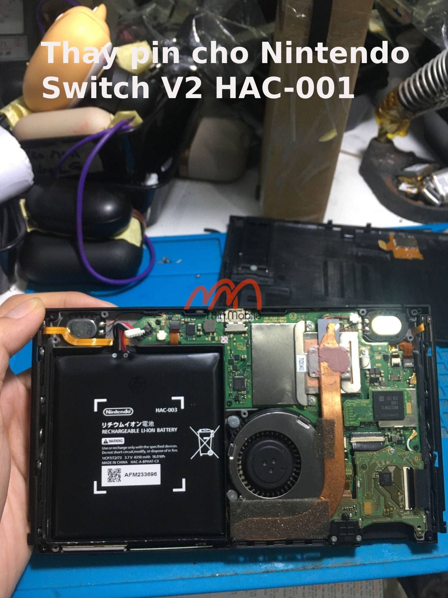 Thay Pin Nintendo Switch V2 HAC-001