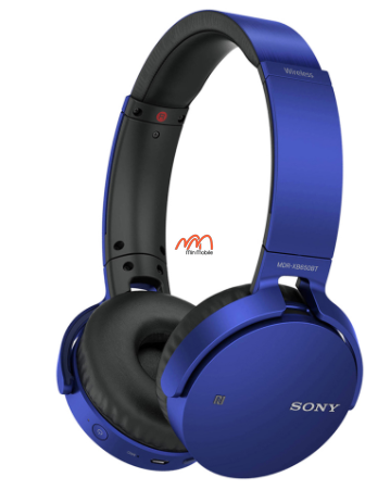 Diadema Inalámbrico Extra Bass 650 Azul