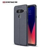 Ốp lưng LG V40 ThinQ chống sốc giả da autofocus