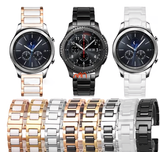 Dây Ceramic viền thép Samsung Gear S3