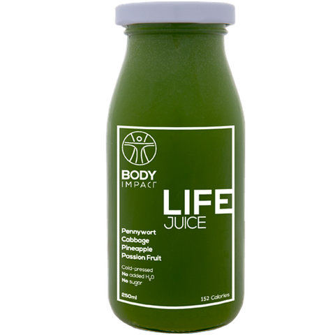  12 - LIFE JUICE (rau má, bắp cải, chanh dây, thơm) 