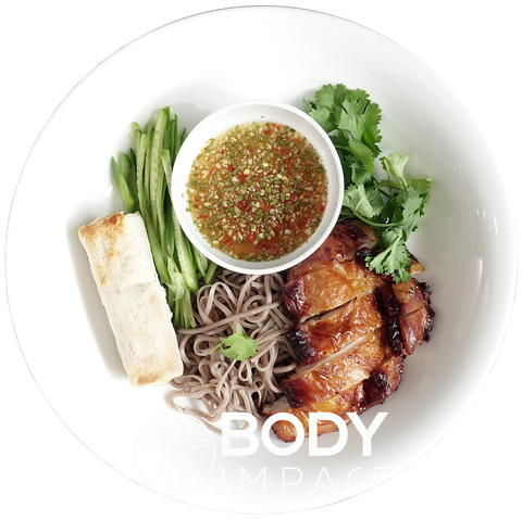  02 - SOBA THỊT GÀ NƯỚNG 