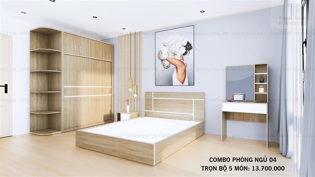 Bộ Phòng Ngủ Đẹp Giá Rẻ