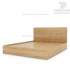 Giường Ngủ 1m6 Thiết Kế Tối Giản, Gỗ Mdf Phủ Melamine GN-TP01