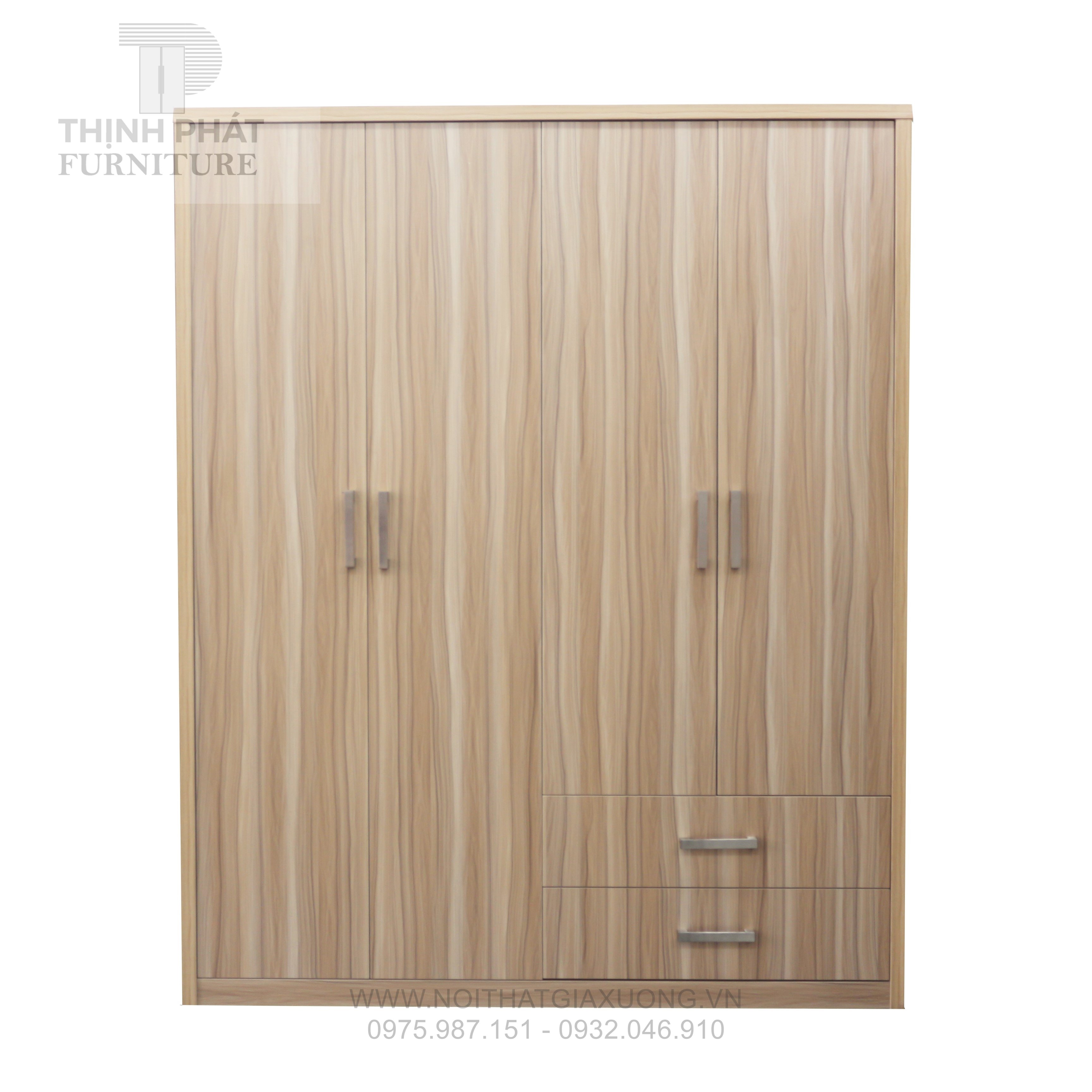 tu quan ao go cong nghiep mdf 1,6m x 2m dep gia re tphcm