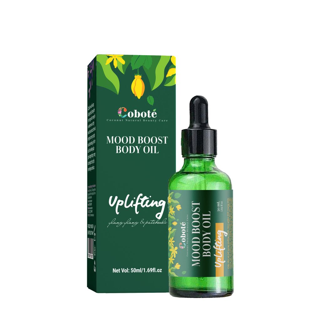 DẦU DƯỠNG THỂ THƯ GIÃN - Mood Boost Body Oil - 50ml (chai thuỷ tinh)