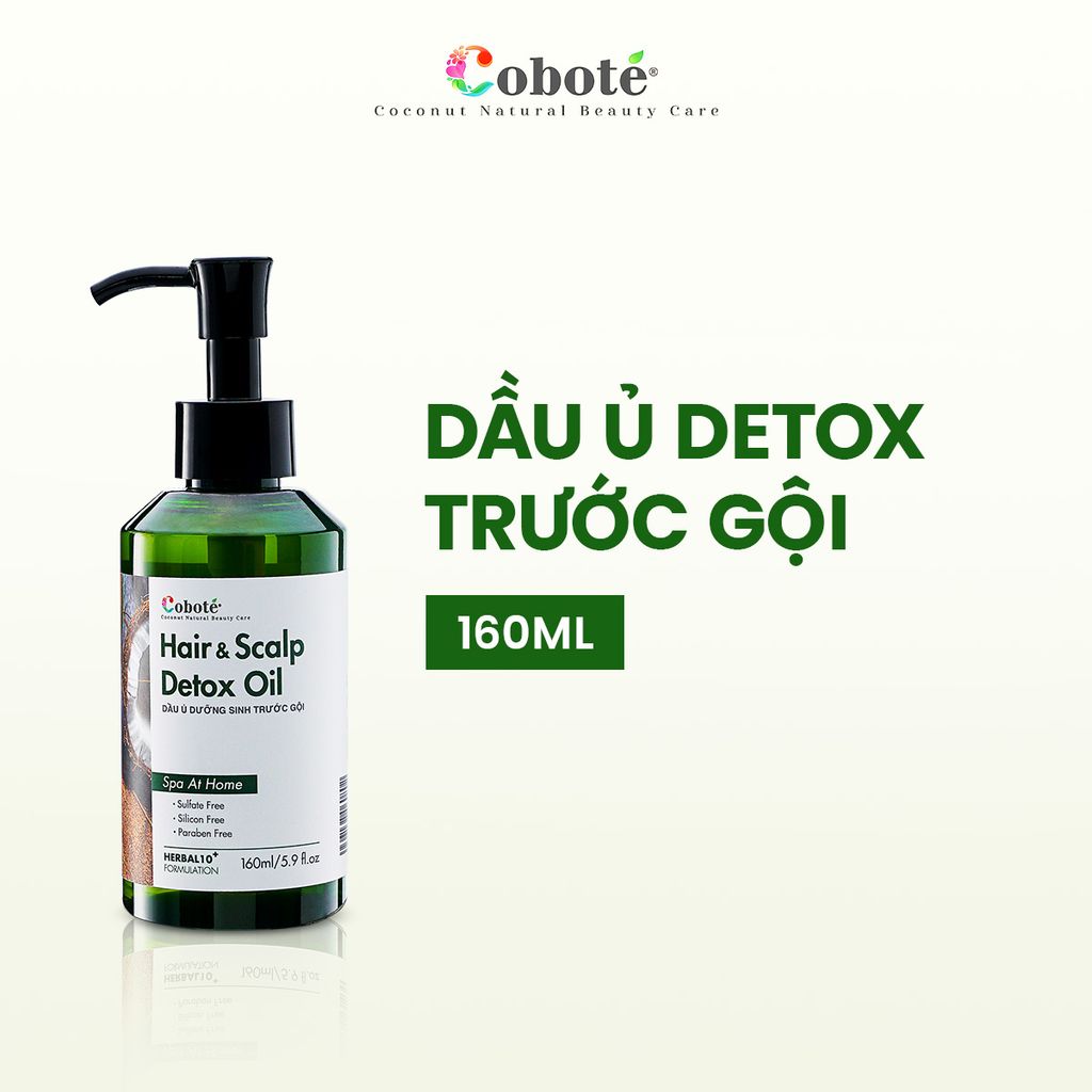 Dầu Ủ Dưỡng Tóc Ngăn Rụng và Thải Độc Da Đầu - Hair & Scalp Detox Oil