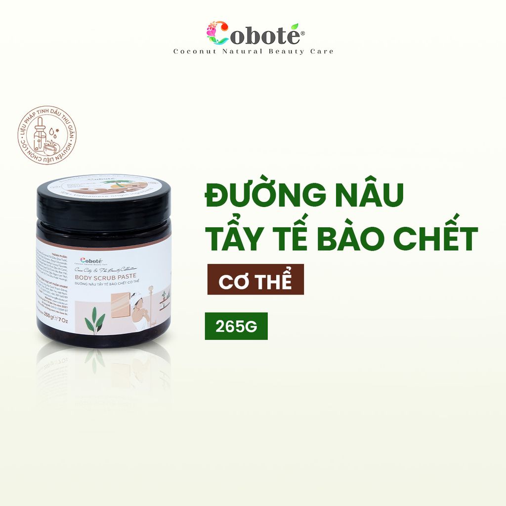 Đường nâu tẩy tế bào chết cơ thể  | Body Scrub Paste