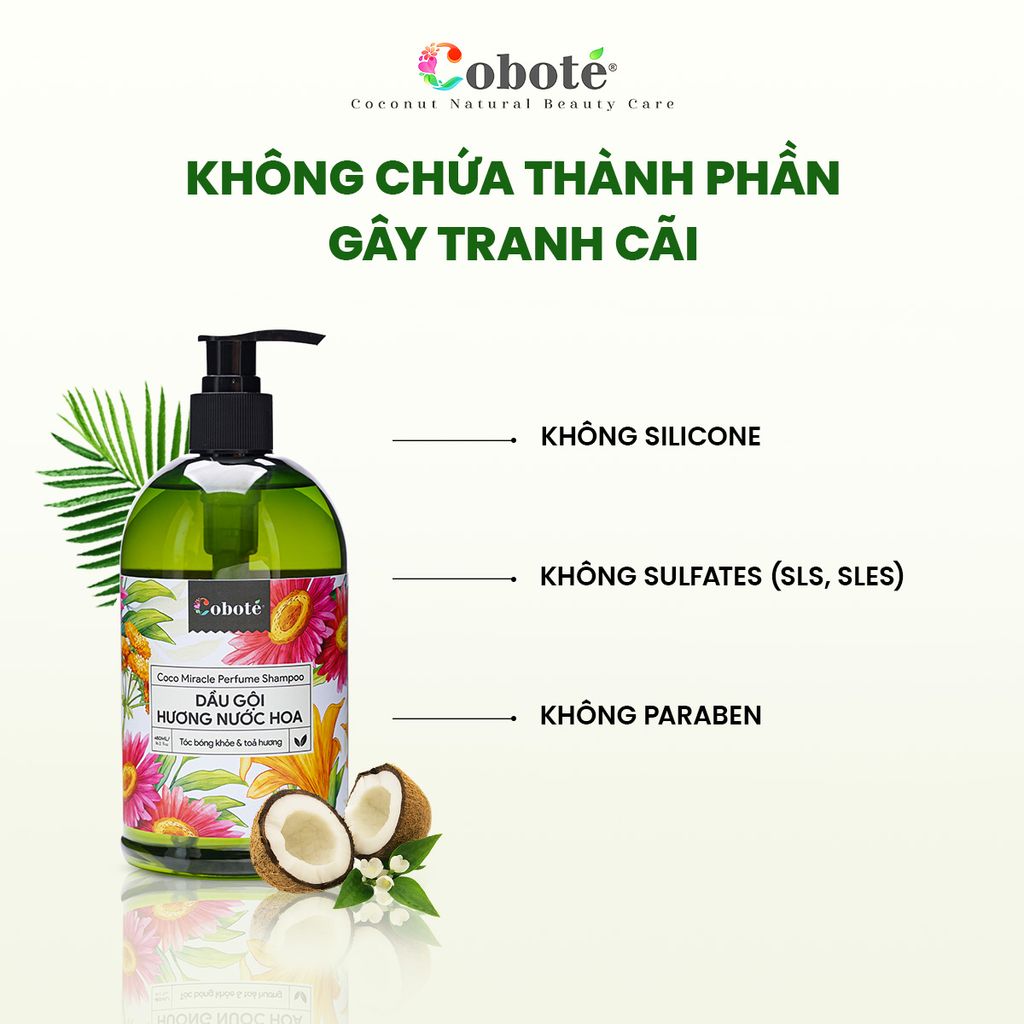 Dầu Gội Hương Nước Hoa - Coco Miracle Perfume Shampoo
