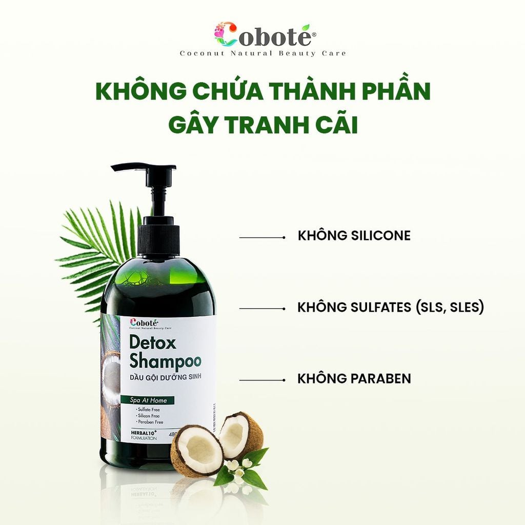 Dầu gội dưỡng sinh - Detox Shampoo