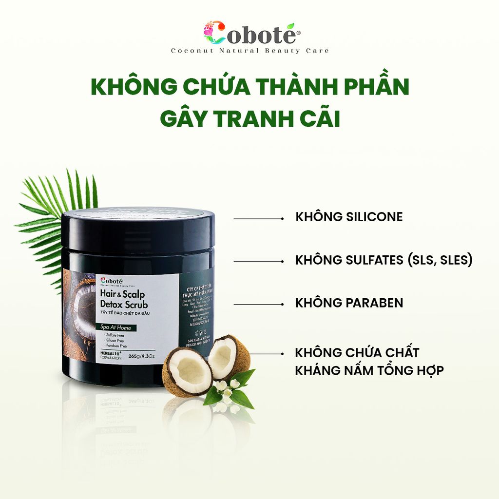 Tẩy tế bào chết da đầu - Hair & Scalp Detox Scrub