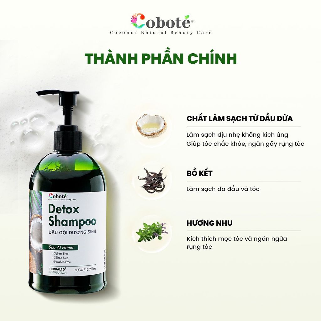 Dầu gội dưỡng sinh - Detox Shampoo