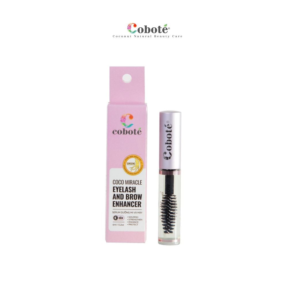 Serum Dưỡng Dài Mi & Mày Ban Đêm 6ml – Coco Miracle Eyelash & Brow Enhancer