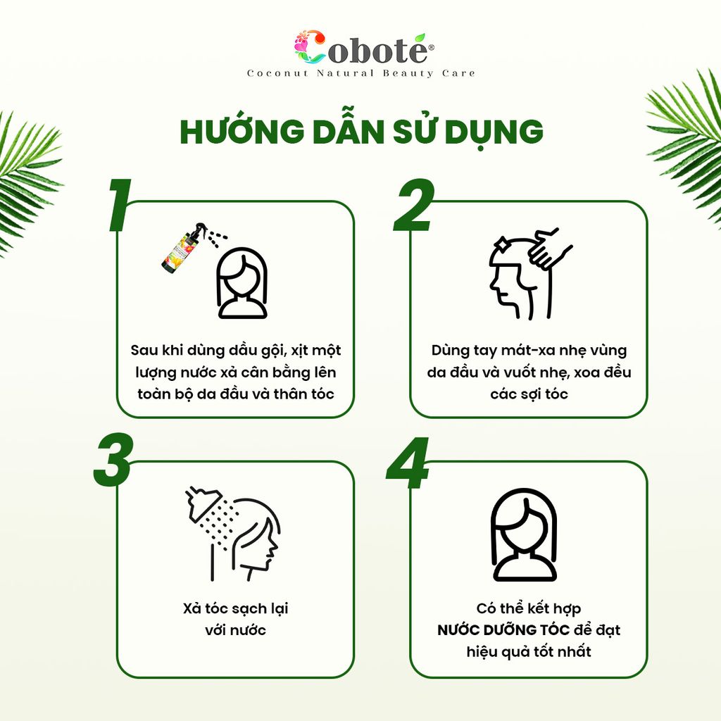 Nước Xả Tóc Detox - Detox Hair Rinse