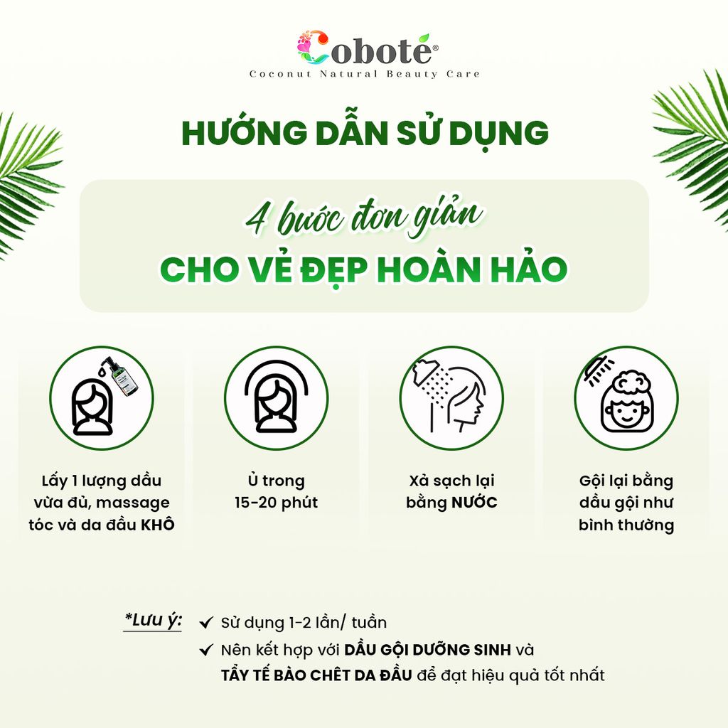 Dầu Ủ Dưỡng Tóc Ngăn Rụng và Thải Độc Da Đầu - Hair & Scalp Detox Oil