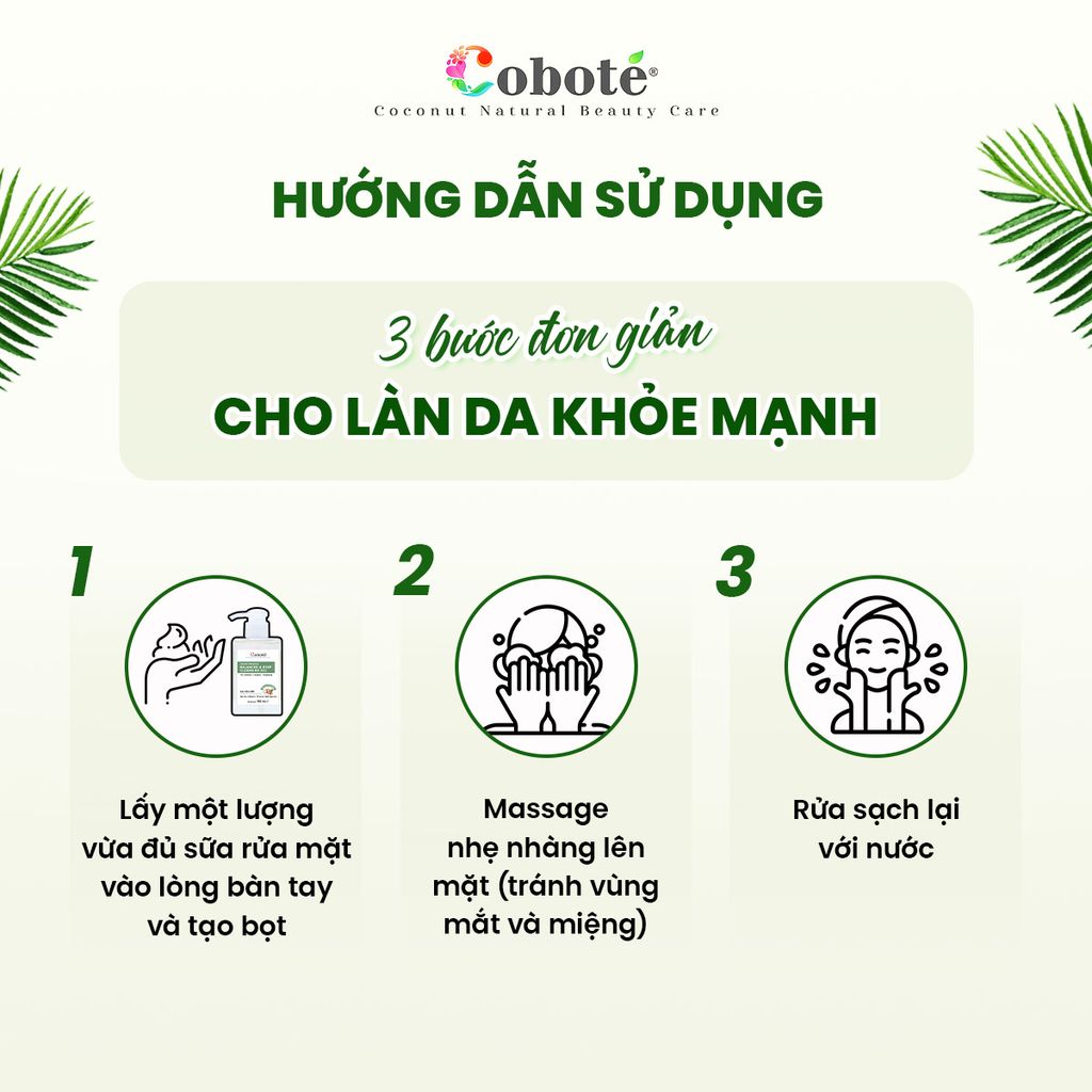 Gel Rửa mặt cho da dầu mụn nhạy cảm - Coco Miracle Balanced and Deep Cleansing Gel