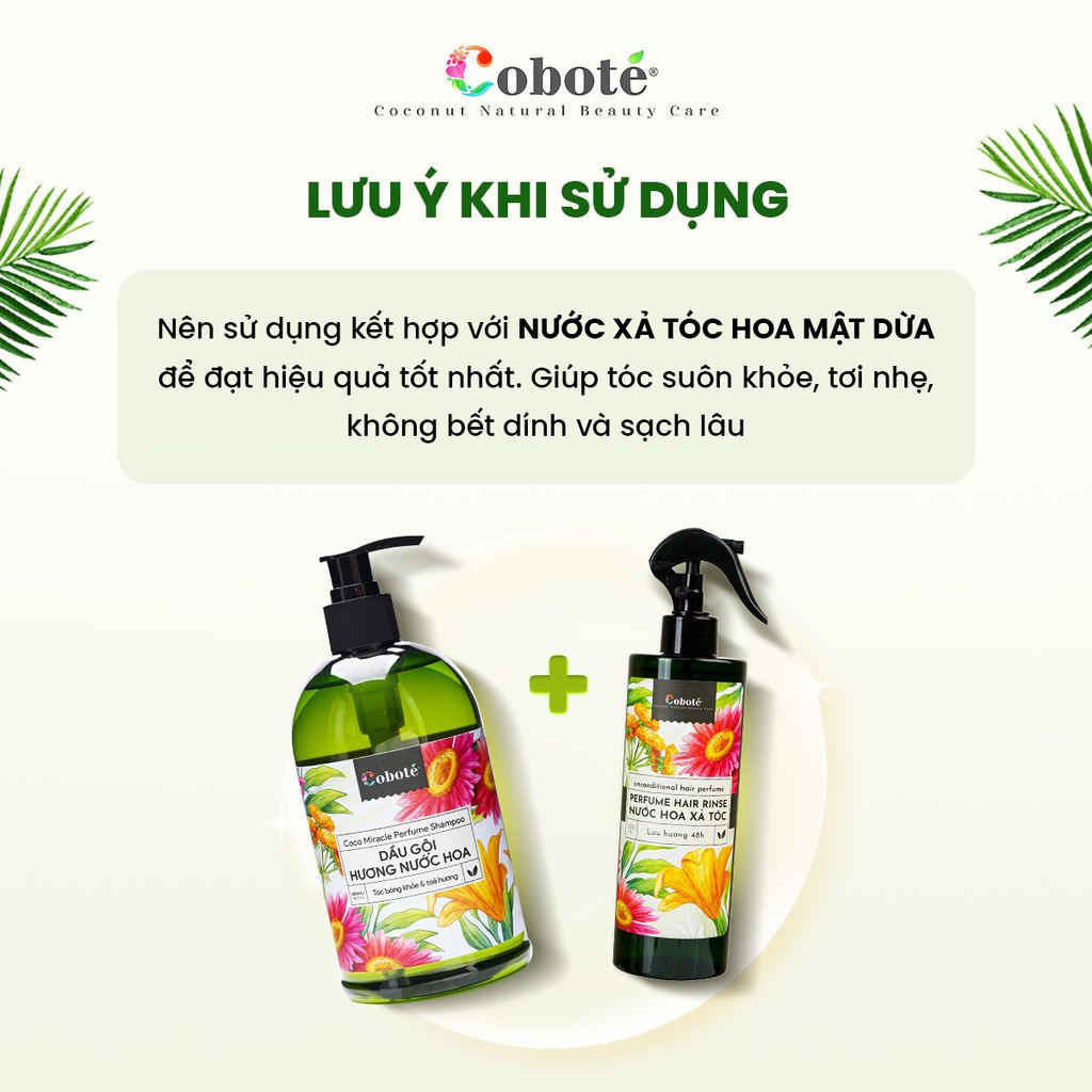 Dầu Gội Hương Nước Hoa - Coco Miracle Perfume Shampoo