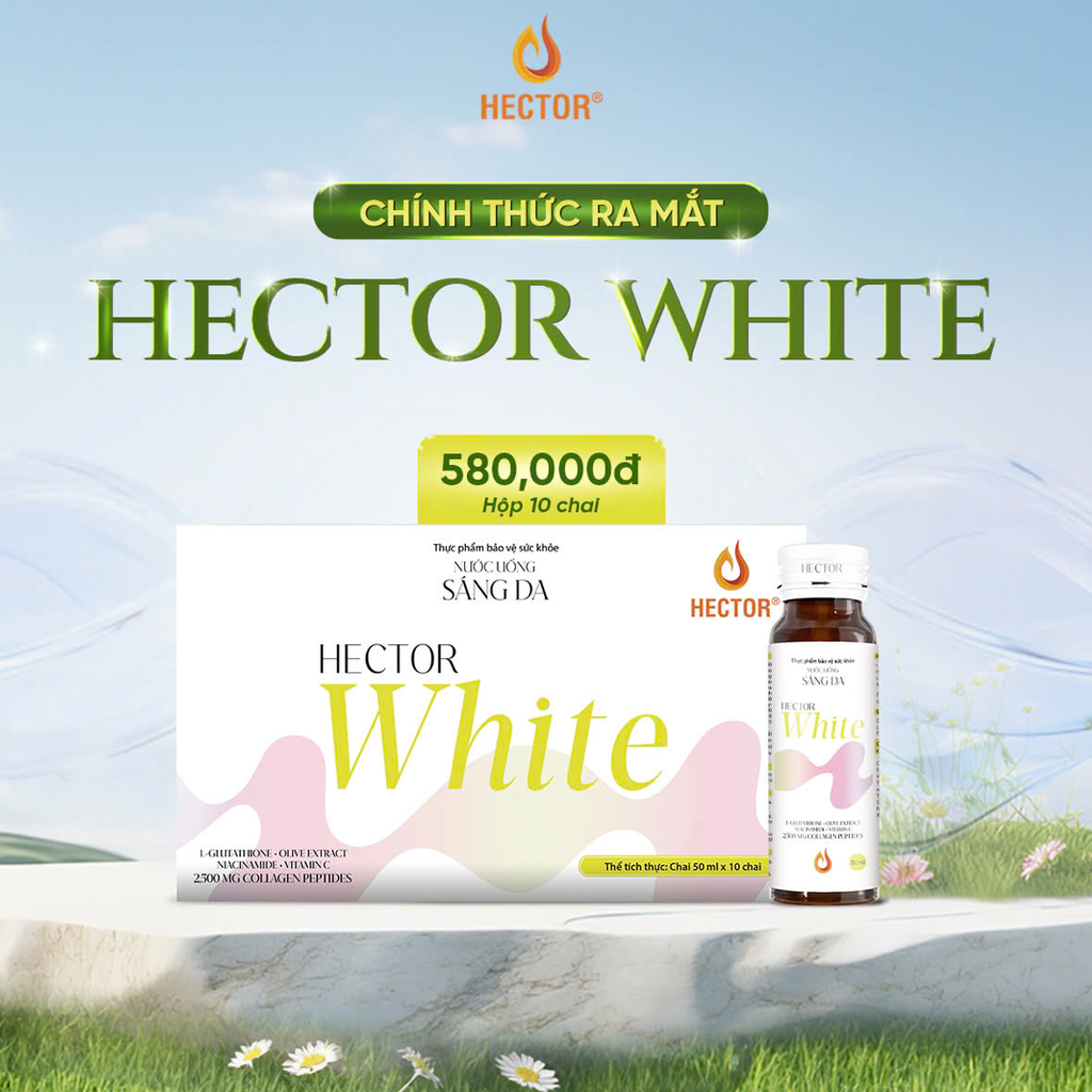 Hector White Nước uống sáng da