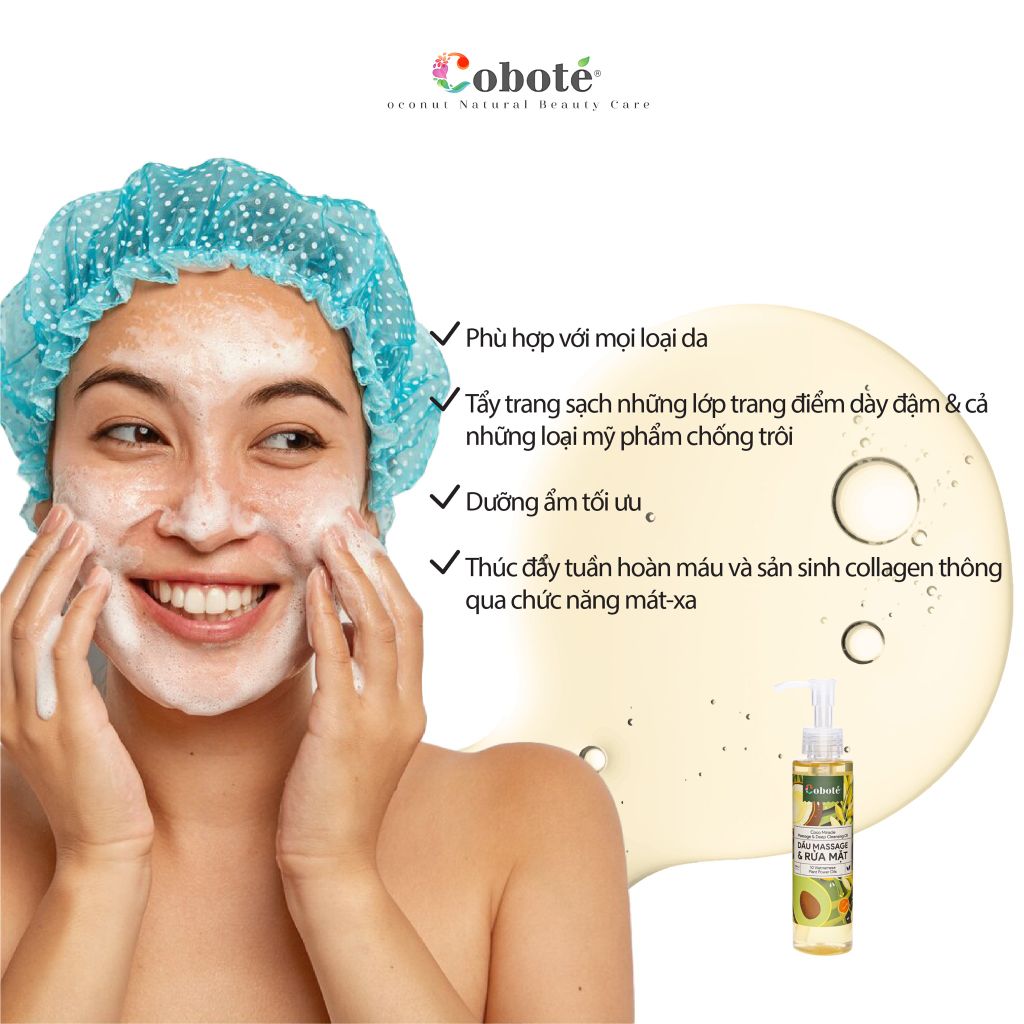 Dầu Rửa Mặt 3in1 - Coco Miracle Massage & Deep Cleansing Oil