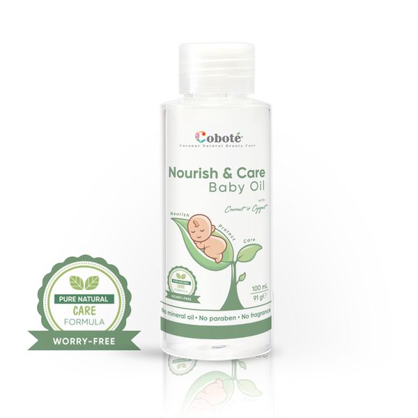 DẦU MASSAGE & CHĂM SÓC BÉ - Nourish and Care Baby Oil 100ml