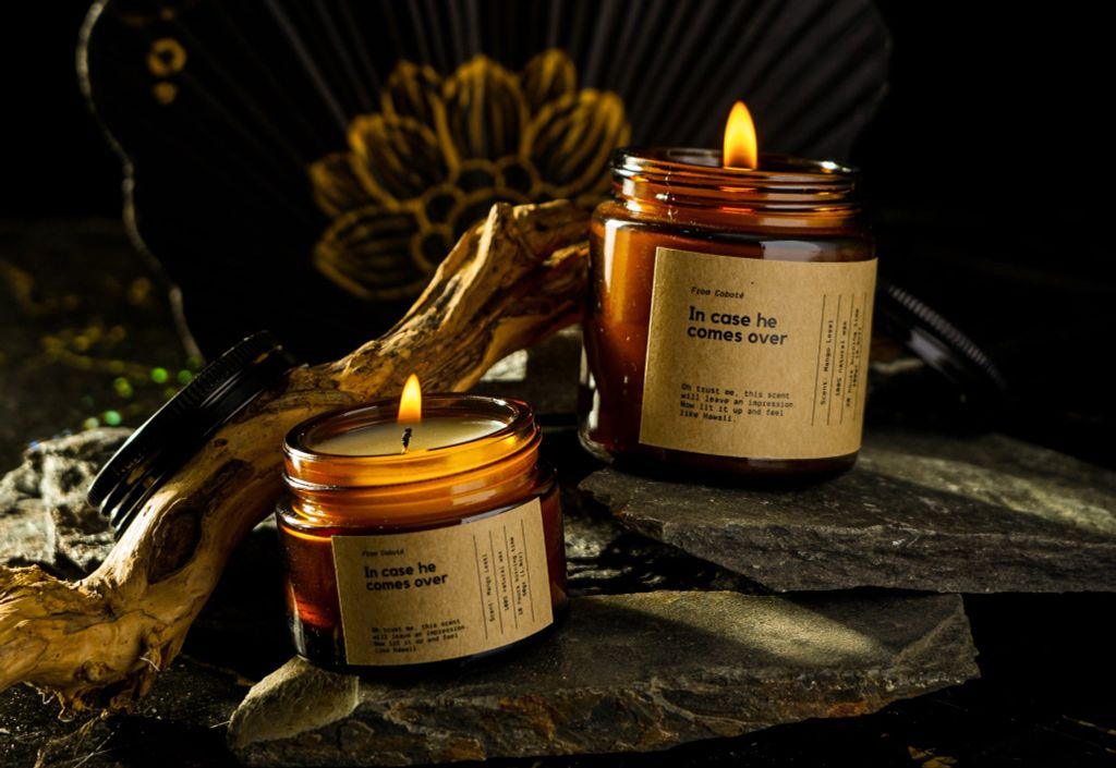 Nến thơm - Hương Cafe Au Lait