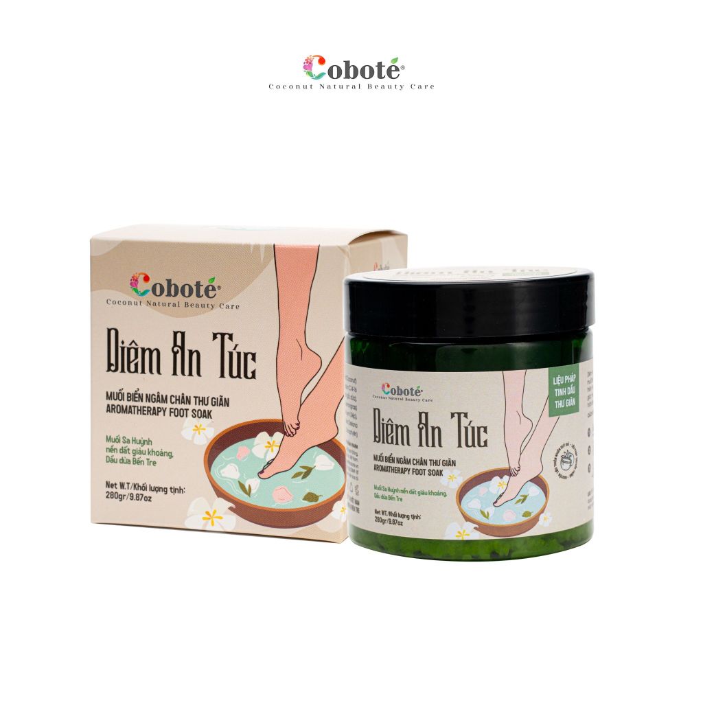 Diêm An Túc - Muối Biển Ngâm Chân Thư Giãn - Aromatherapy Foot Soak