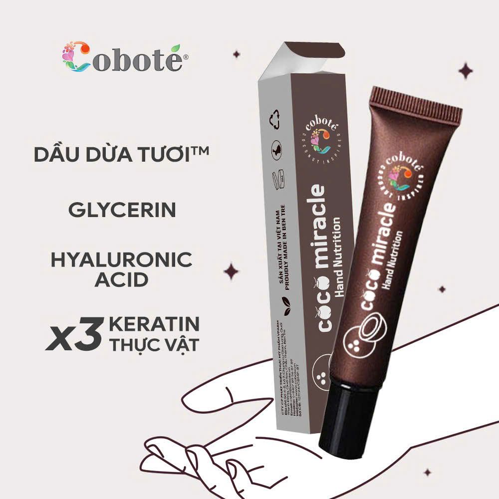Kem Dưỡng Da Tay Và Móng - Coco Miracle Hand Nutrition 20g