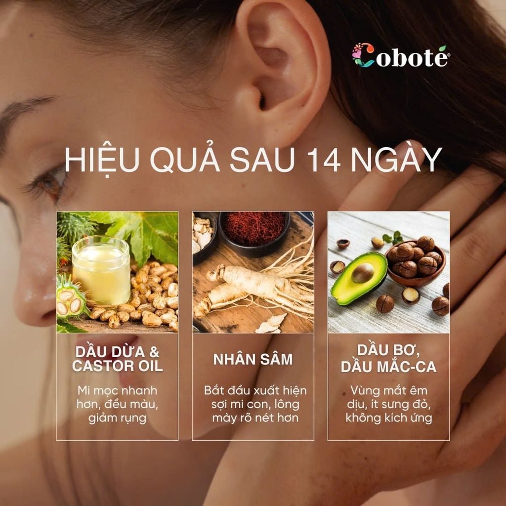 Serum Dưỡng Dài Mi & Mày Ban Đêm 6ml – Coco Miracle Eyelash & Brow Enhancer