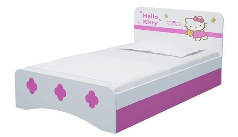 Giường đơn cho bé Hello Kitty