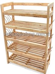 Kệ dép móc sắt 704 - Tự nhiên