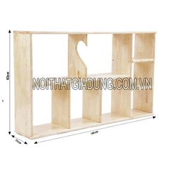 Giá sách treo tường rộng 100cm