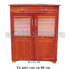 Tủ giày lá sách rộng 80cm Màu Cánh dán