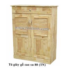 Tủ giày lá sách rộng 80cm Màu Cánh dán