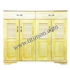 Tủ giày 4 cánh rộng 120cm Cánh Dán