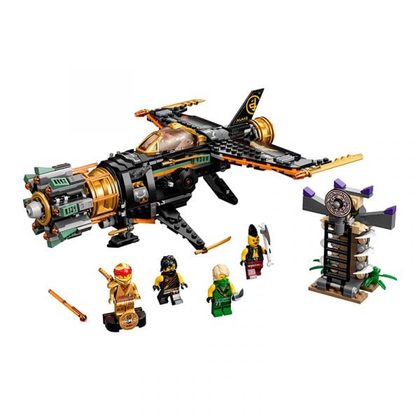 Đồ chơi LEGO Ninjago Phi Cơ Chiến Đấu Của Cole 71736